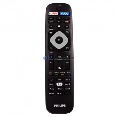 Genuine Philips NH500UP 4K UHD Smart TV Remote Control