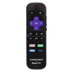 Genuine Element 101018E0023 4K UHD Smart TV Remote Control w/ ROKU Built in