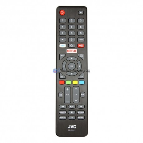 Genuine JVC RM-C3322 SMART TV Remote Control (USED)