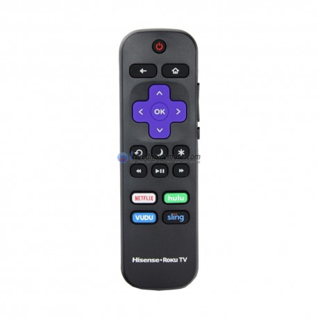 Genuine Hisense HU-RCRUS-20G Smart TV Remote control with ROKU Built in (USED)