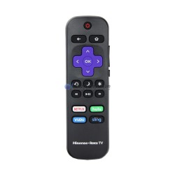 Genuine Hisense HU-RCRUS-20G Smart TV Remote control with ROKU Built in (USED)