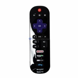 Genuine Hisense EN-3B32HS Smart TV Remote Control with ROKU Built in (USED)