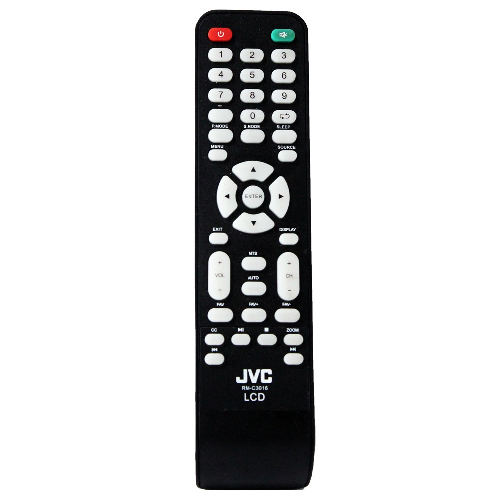 genuine-jvc-rm-c3016-tv-remote-control-used