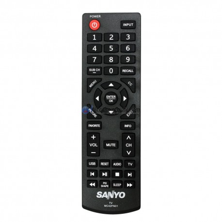 Genuine Sanyo MC42FN01 Remote Control (USED)