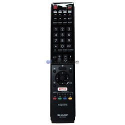 Genuine Sharp GB173WJSA Smart TV Remote Control (USED)