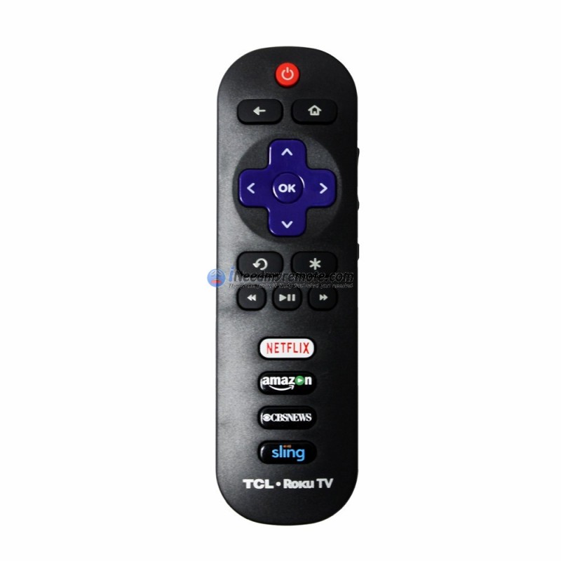 Genuine TCL RC280 TV Remote Control with ROKU Built-in - CBS, Netflix