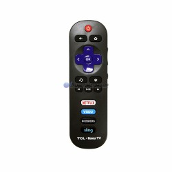 Genuine TCL RC280 TV Remote Control with ROKU Built-in  - CBS, Netflix, VUDU and Sling Shortcut