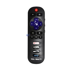Genuine TCL RC280 TV Remote Control with ROKU Built-in - HBO, Netflix, Amazon and Sling Shortcut (USED)