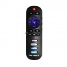 Genuine TCL RC280 TV Remote Control with ROKU Built-in - MGO, RDIO, Amazon and VUDU Shortcut