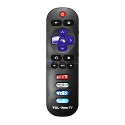 Generic TCL RC280 TV Remote Control with ROKU Built-in  - Amazon, Netflix, VUDU and RDIO Shortcut