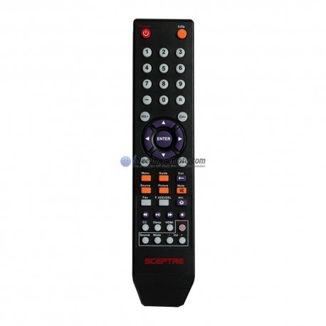 Genuine Sceptre 142020479999K TV Remote Control (USED)