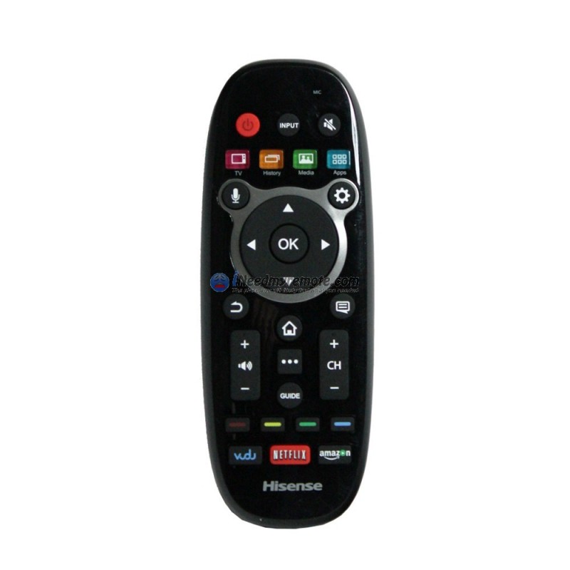 genuine-hisense-erf6b11-smart-tv-rf-voice-remote-control-used