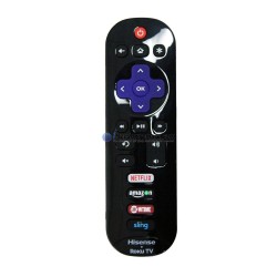 Genuine Hisense EN-3B32HS Smart TV Remote Control with ROKU Built in