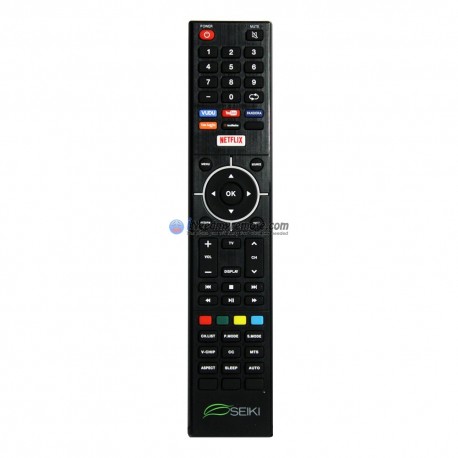 Genuine Seiki 845-058-02B01 Smart TV Remote Control