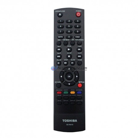 Genuine Toshiba SE-R0418 Blu-Ray Player Remote Control