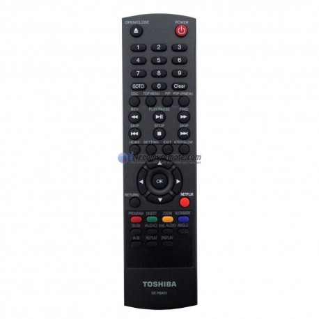 Genuine Toshiba SE-R0431 Blu-Ray Player Remote Control